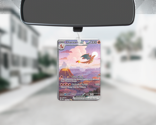 Sunset Zard car freshie