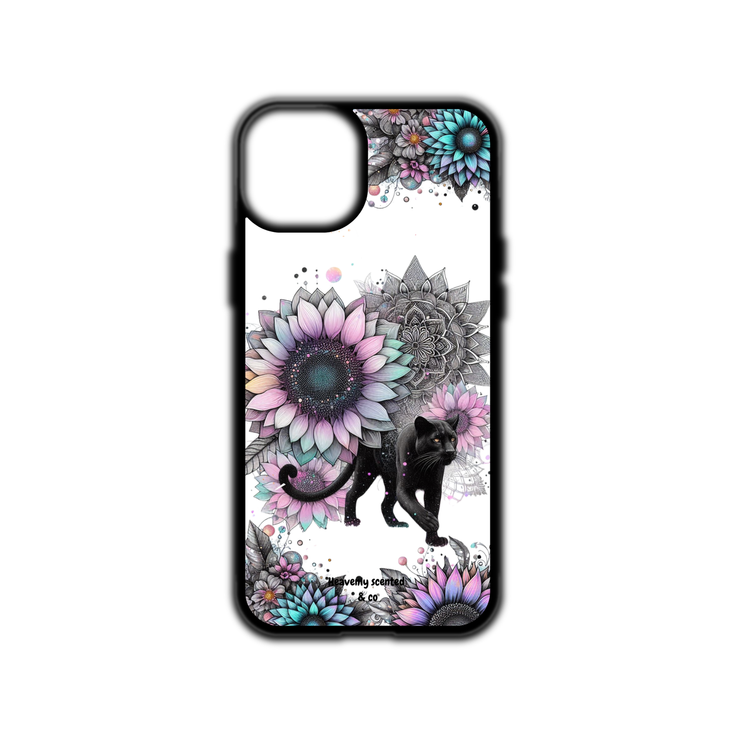 Black panther iPhone case