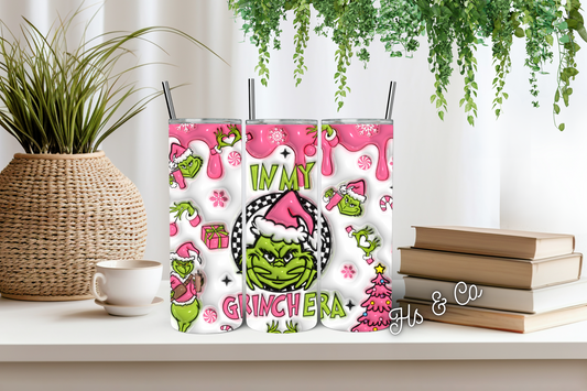 Grinch era tumbler