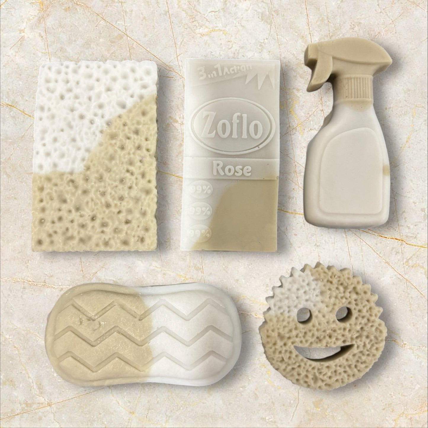 Dove soap mini cleaning set wax melts
