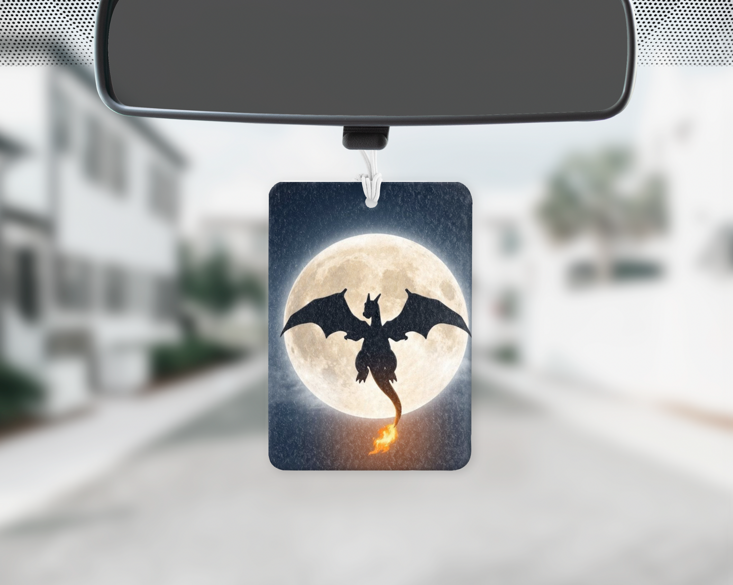 Dragon moon car freshie