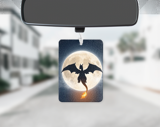 Dragon moon car freshie