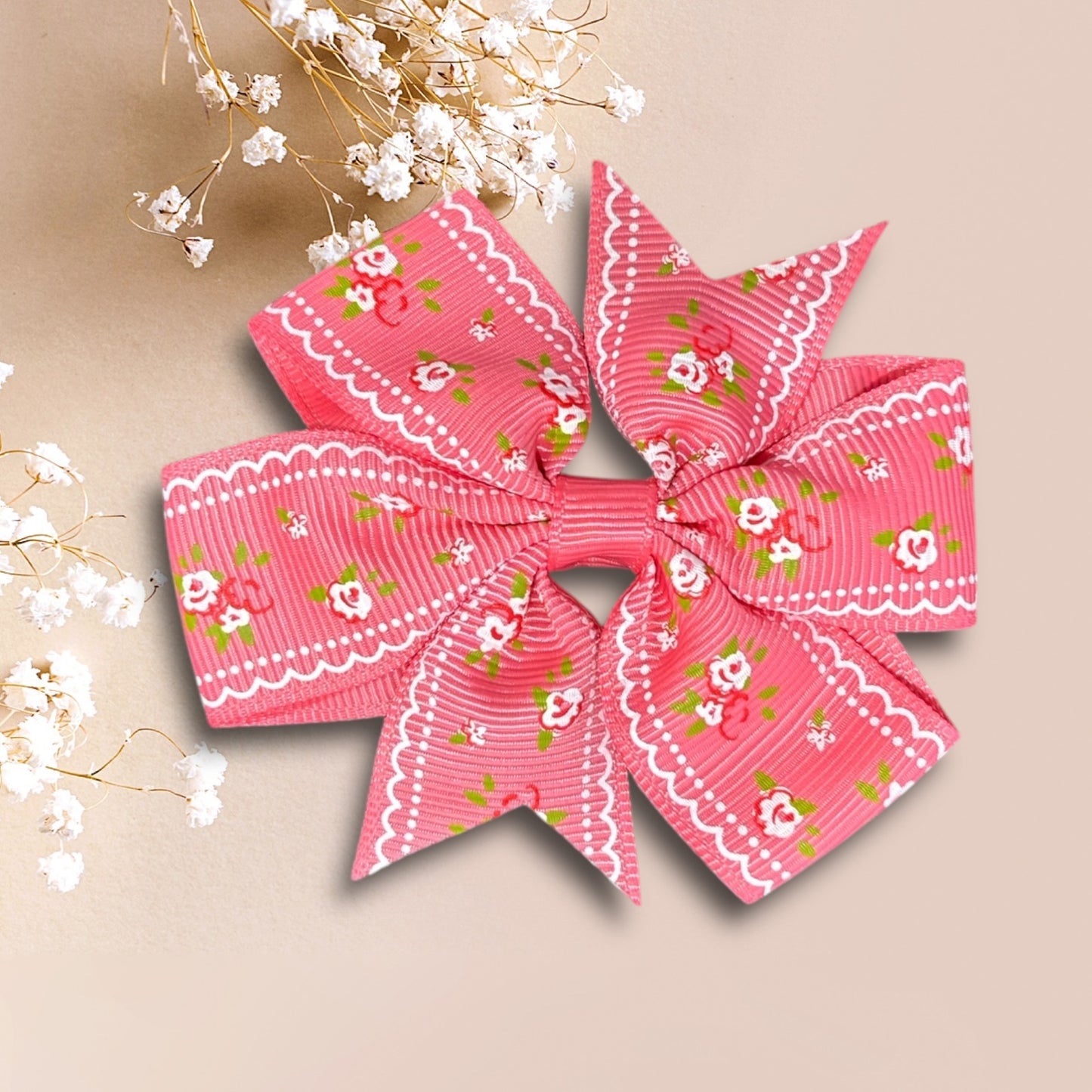 Ribbon style bow