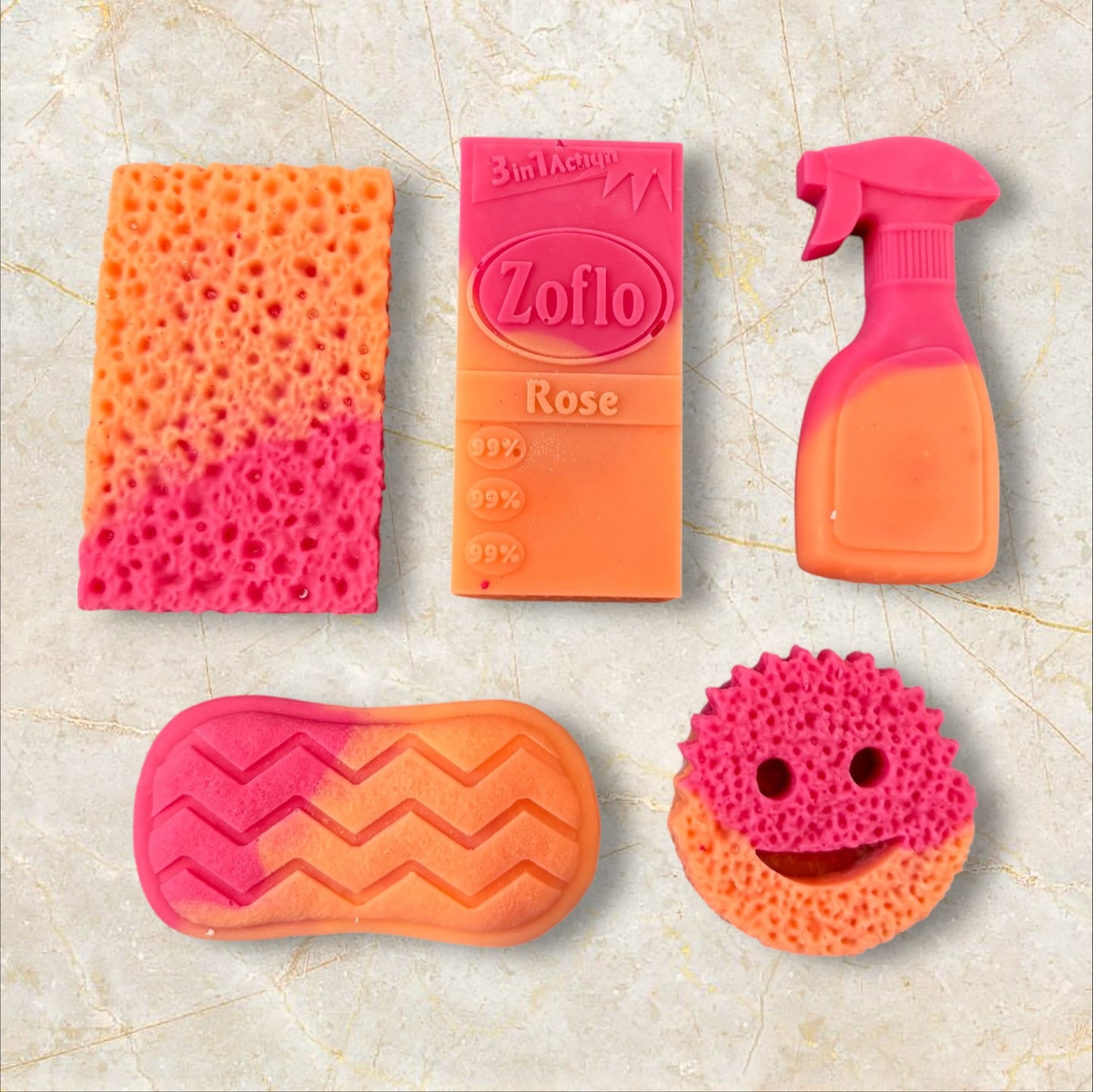 Bubblegum mini cleaning set wax melts