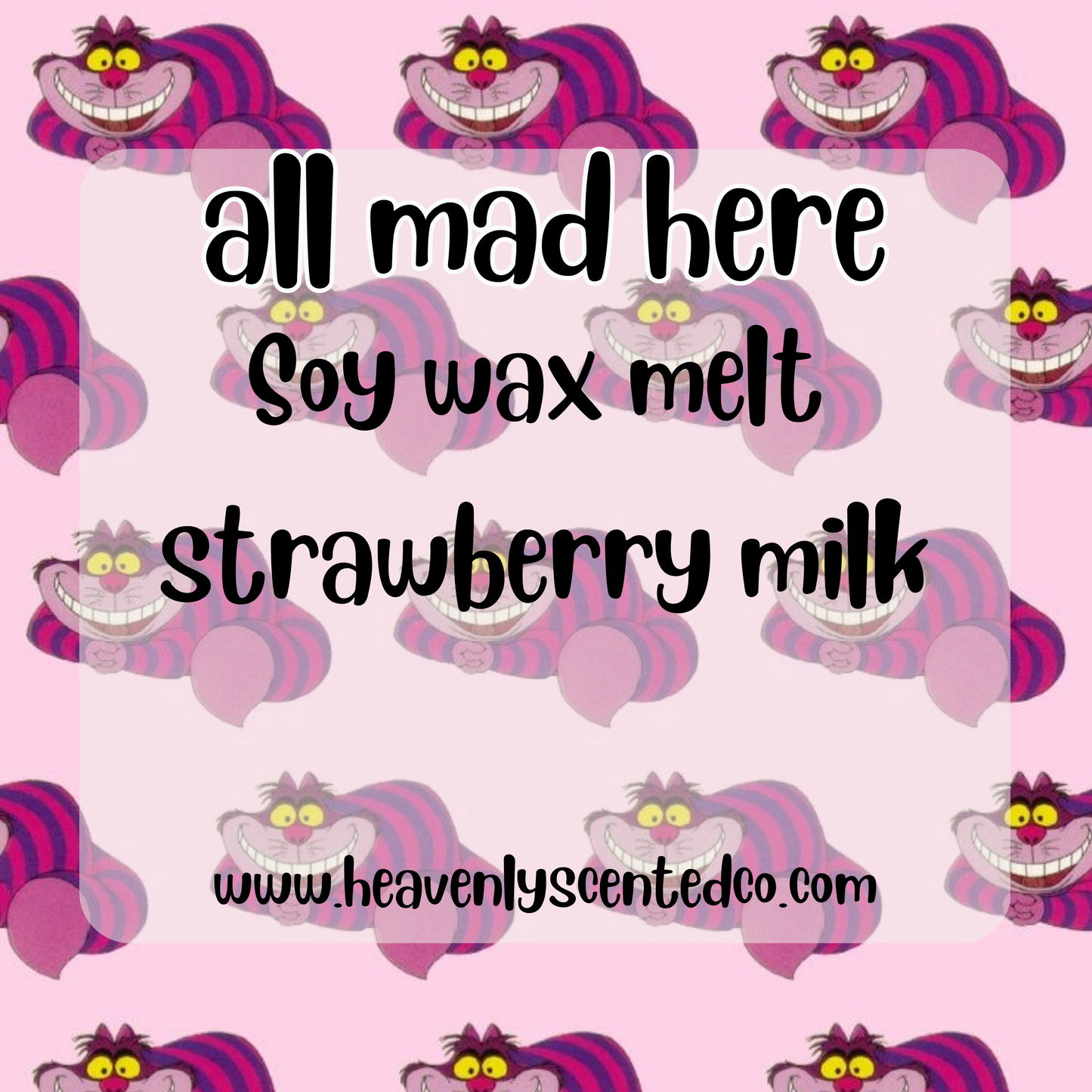 All mad here (Alice in wonderland) wax melt