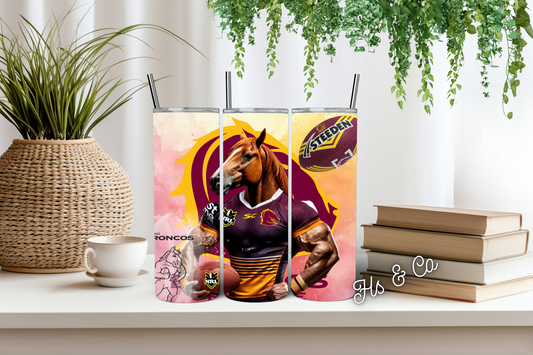 Broncos tumbler