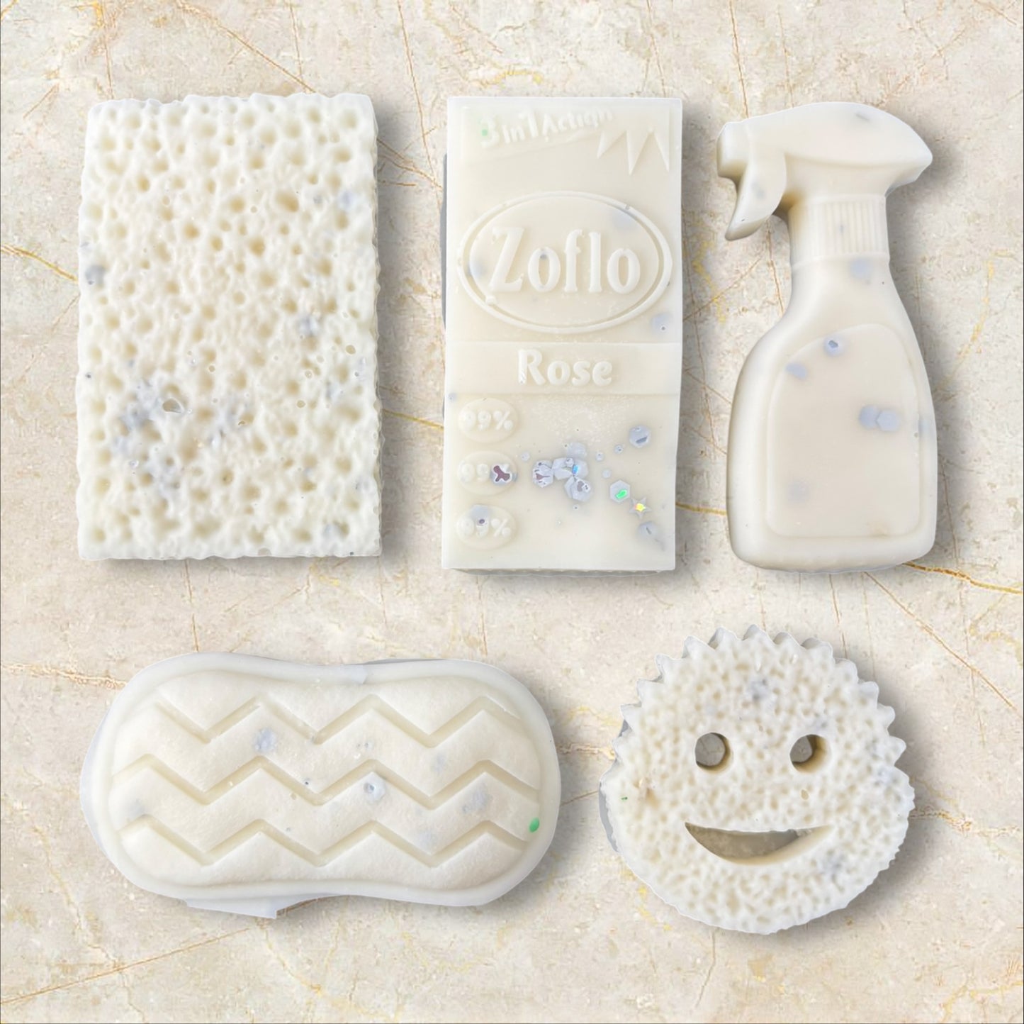 Cotton blossom mini cleaning set wax melts