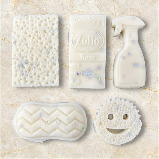 Cotton blossom mini cleaning set wax melts