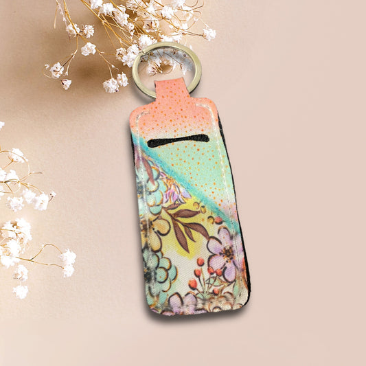 Flower mixture lip balm holder