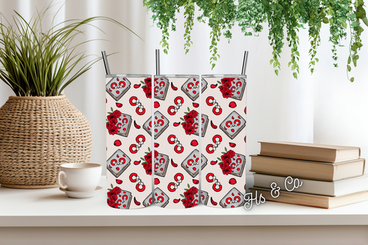 Handcuff book tumbler