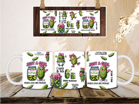 Pickle diva mug