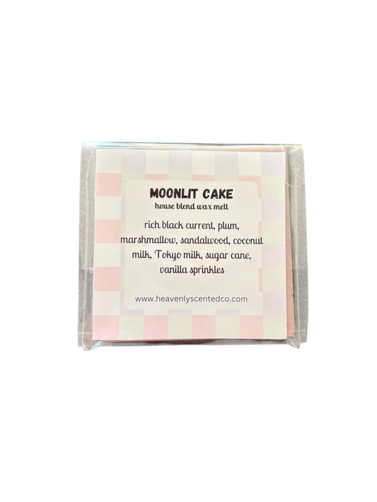 Moonlit cake (house blend) chocolate block wax melt