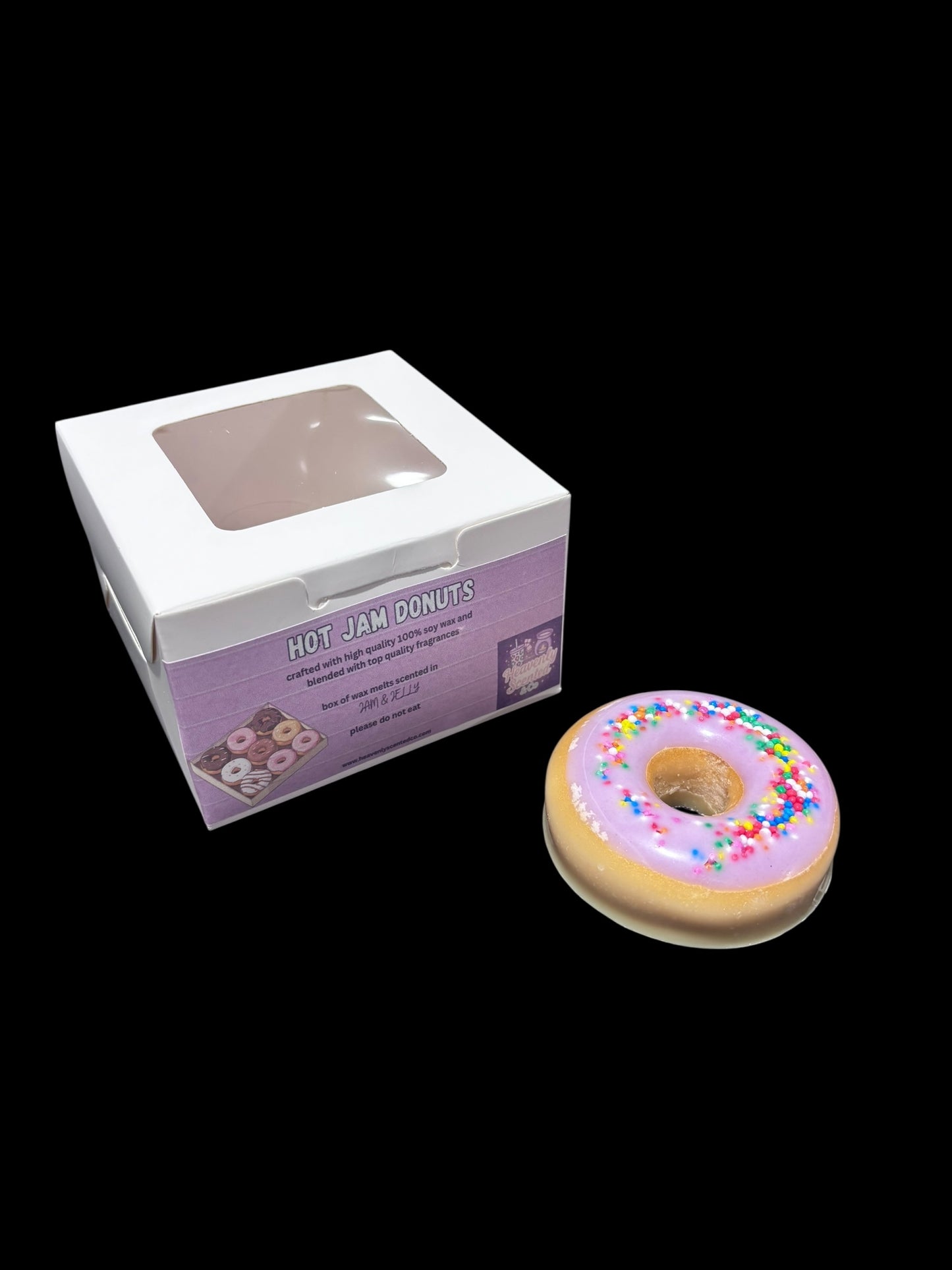 Hot jam donut wax melt (large)