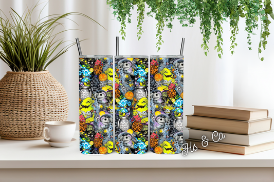 Deadly night shade tumbler