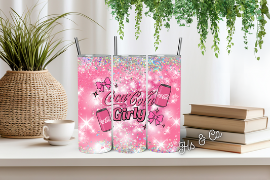 Cola girly tumbler