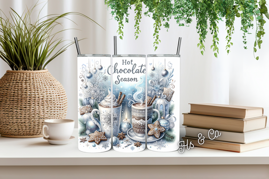 Hot chocolate season tumbler