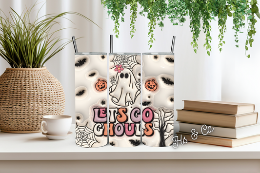 Let’s go ghouls 3D tumbler