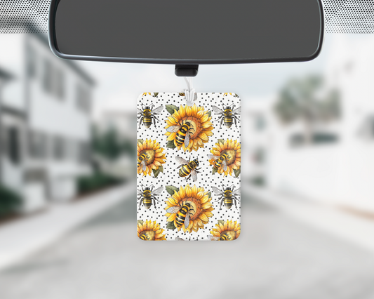 Honey bee car freshie