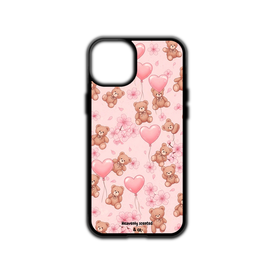 Cuddle heart bear iPhone case