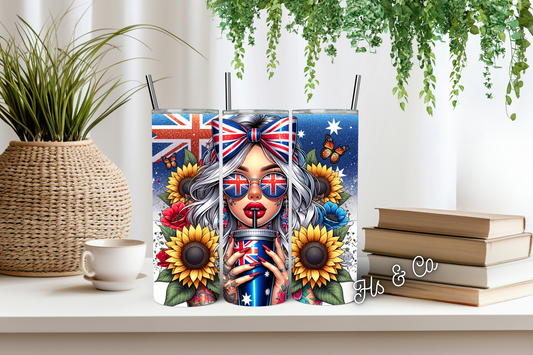 Aussie gal tumbler