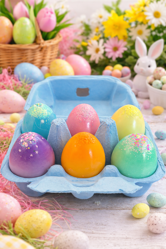 Egg carton selection box wax melt