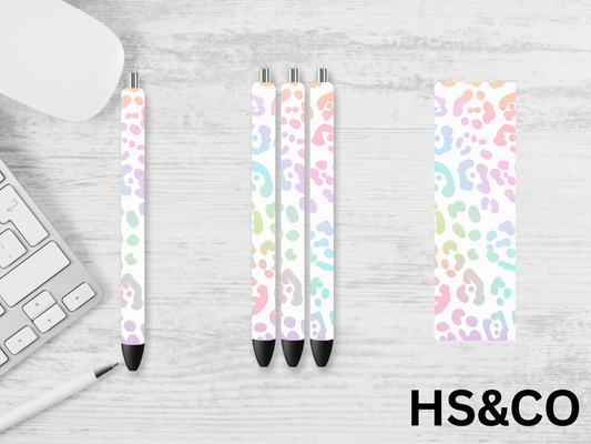 Leopard pen