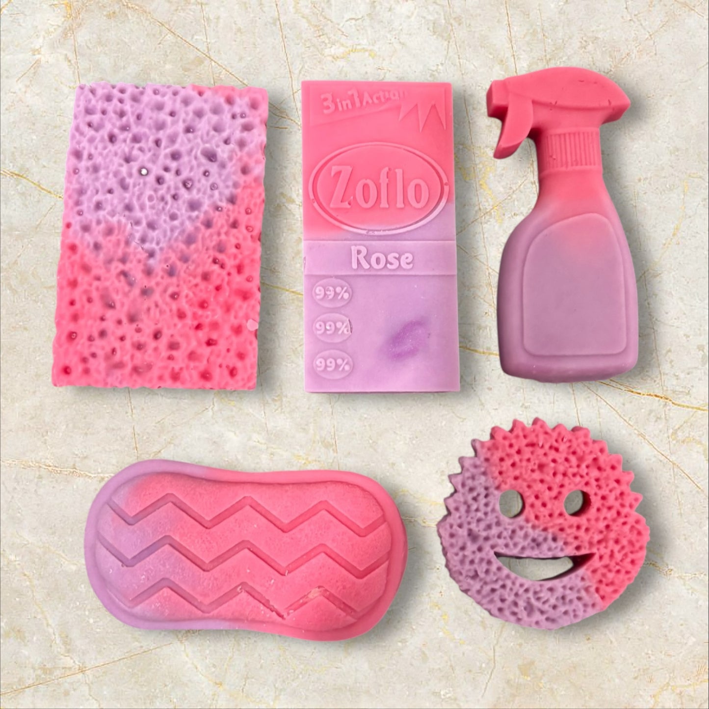Strawberry shortcake mini cleaning set wax melts
