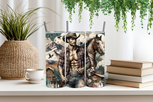 Cowboy tumbler