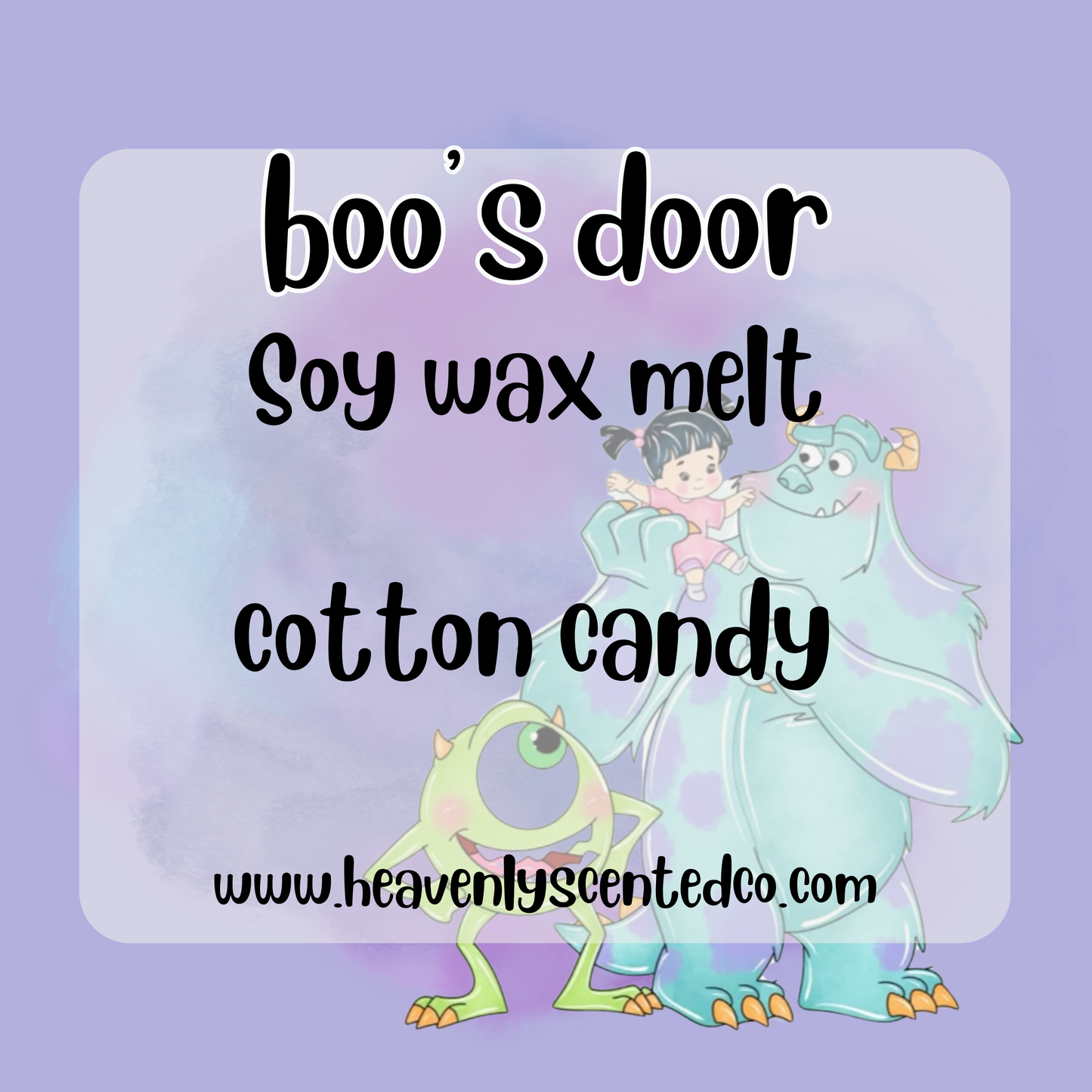 Boo’s door (monsters inc) wax melt