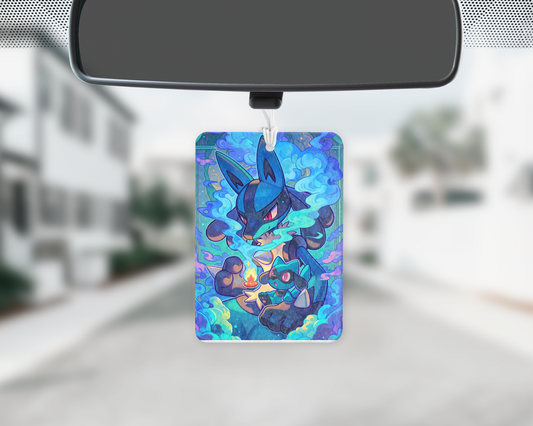 Blue man car freshie