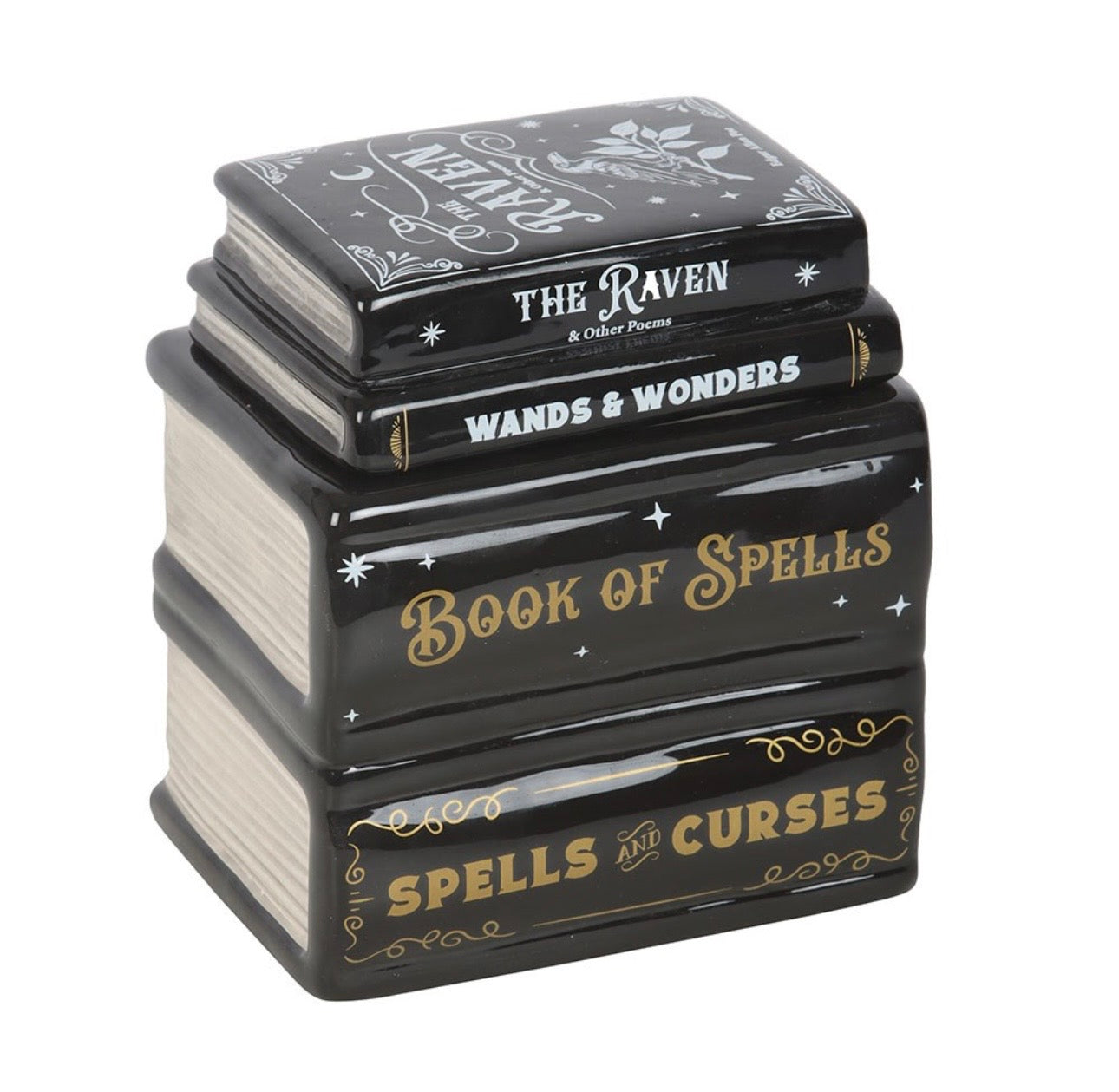 Book of spells tea light warmer
