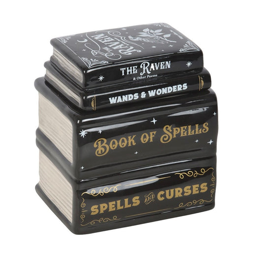 Book of spells tea light warmer
