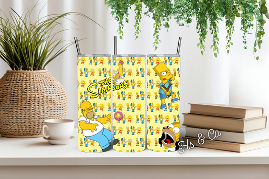 The Simpsons tumbler
