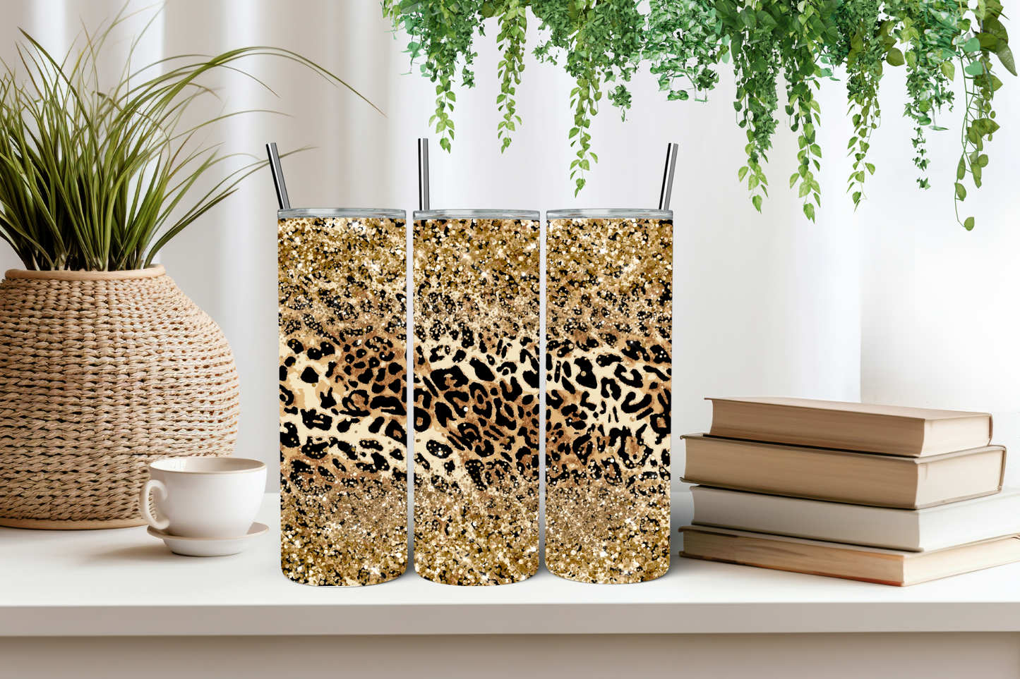 Leopard tumbler