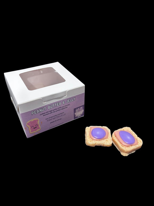 Peanut butter and jelly toast wax melts