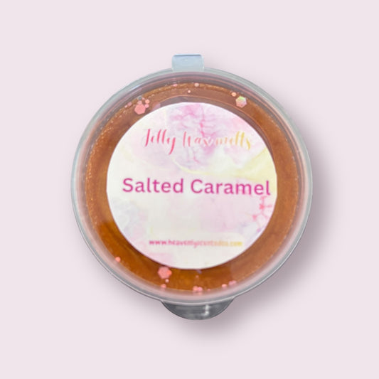 Salted caramel jelly wax melts