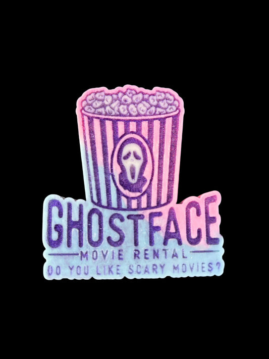 Ghost face wax melt