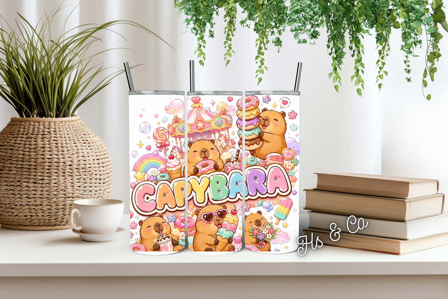 Capybara mix tumbler