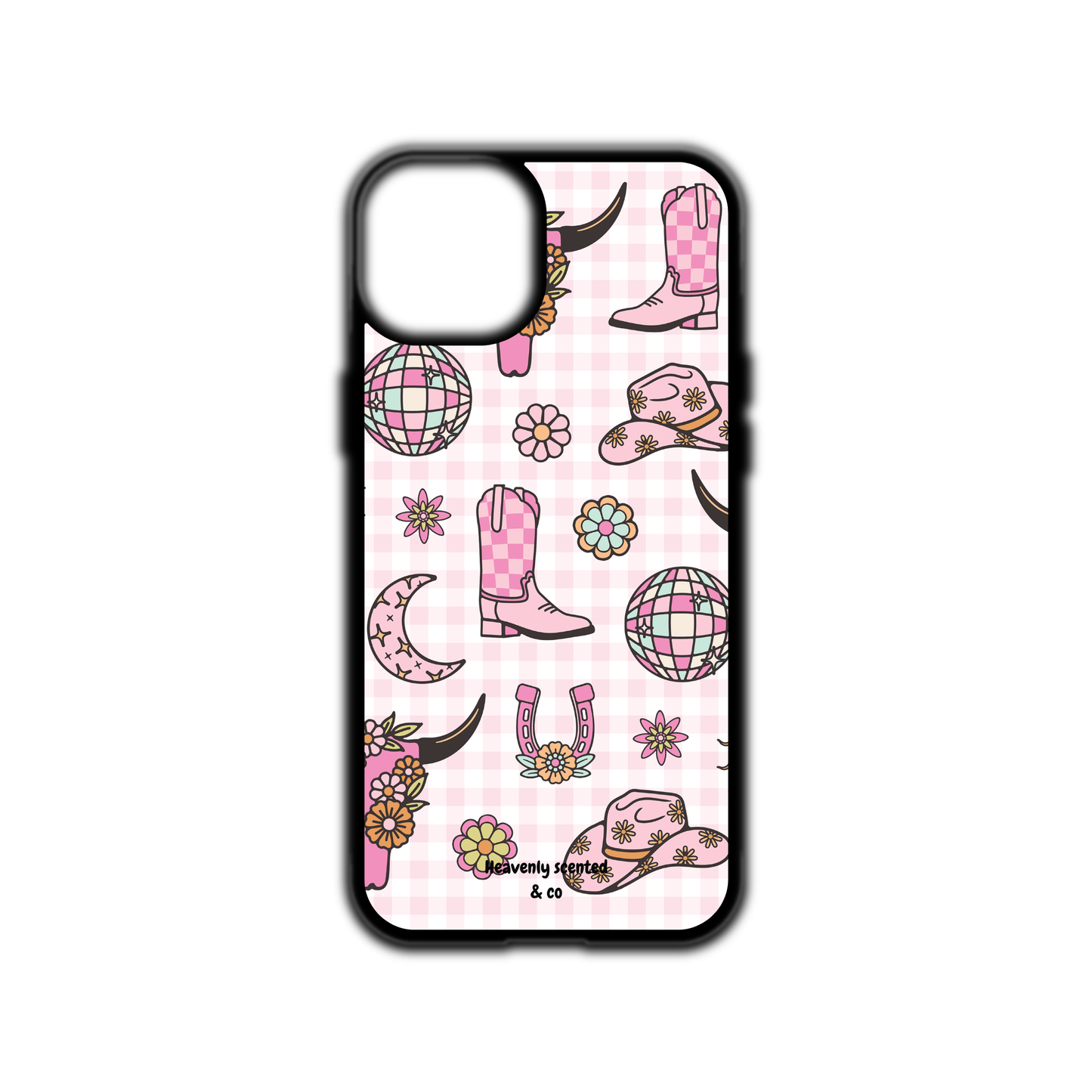 Cowgal babe iPhone case