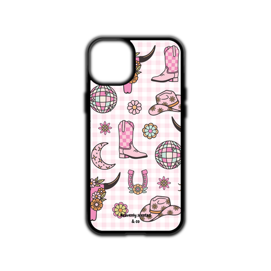 Cowgal babe iPhone case