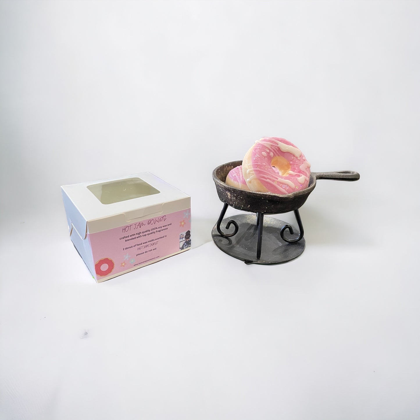 Hot jam donut wax melt (large)