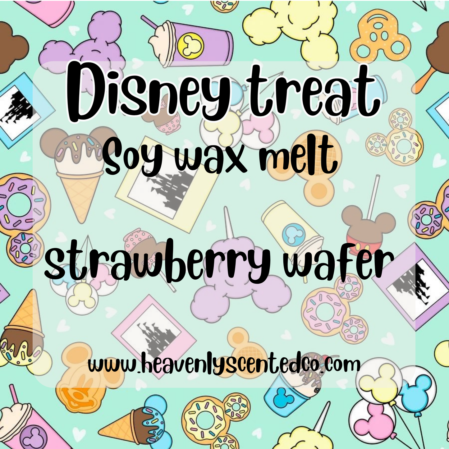 Disney treat wax melt