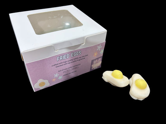 Fried egg wax melts