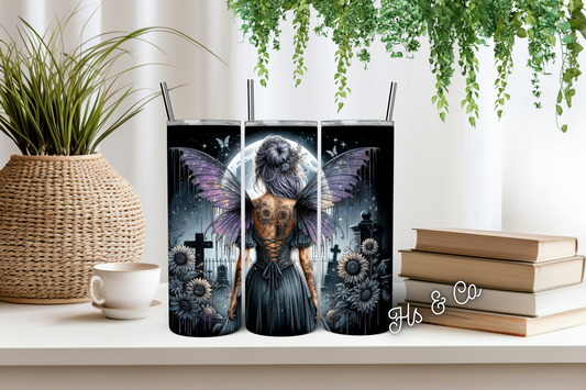 Graveyard babe tumbler