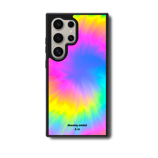 Rainbow tye dye Samsung case