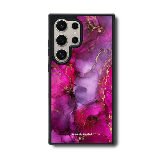 Pink marble Samsung case