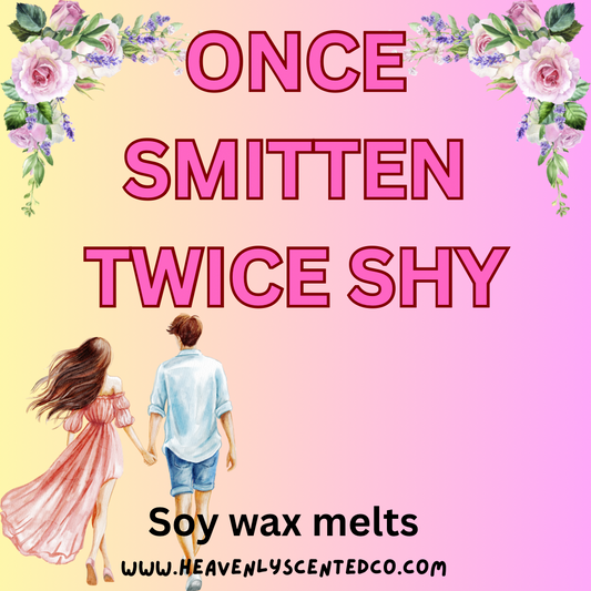 Once smitten twice shy “book” wax melts