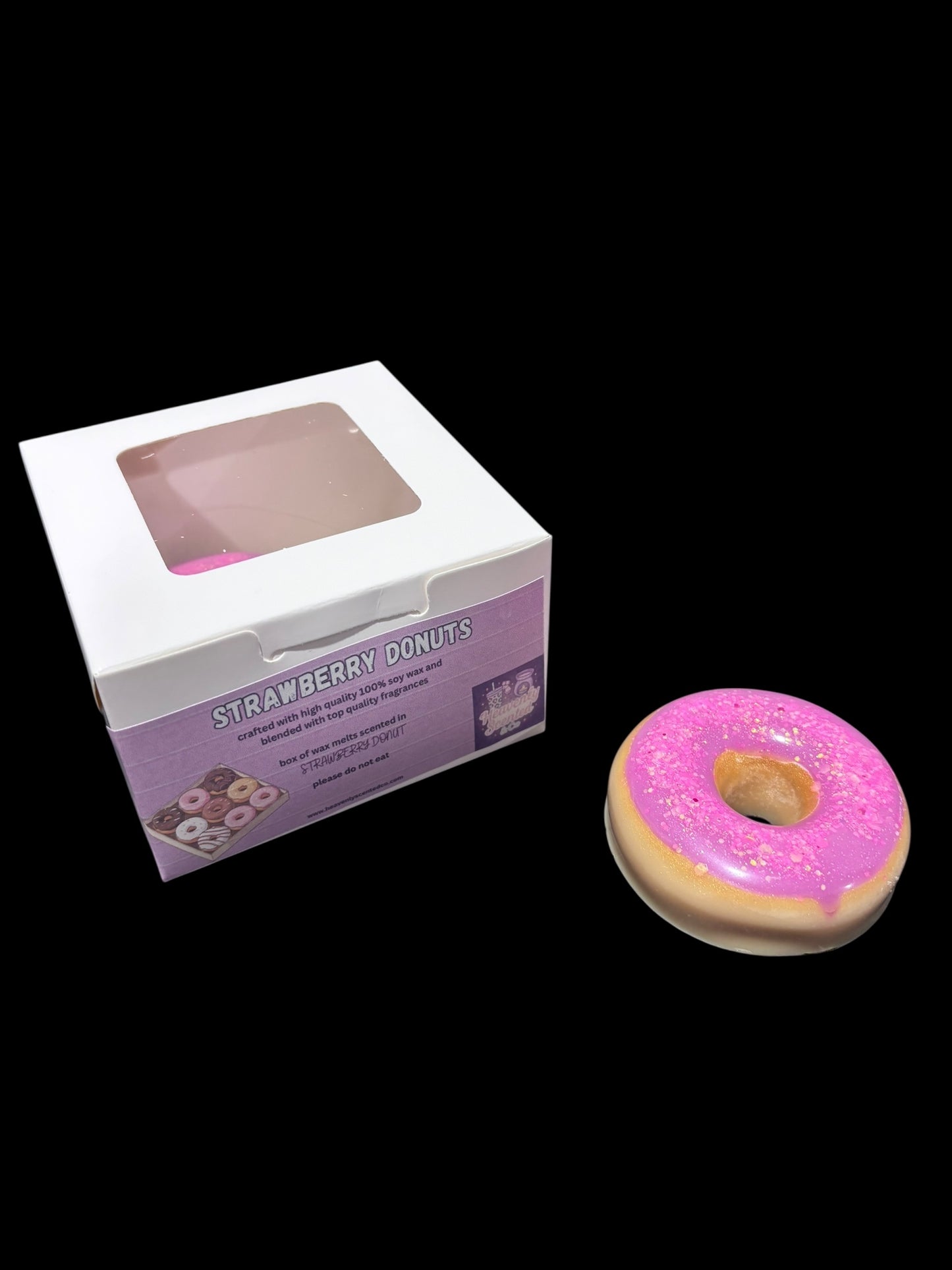 Strawberry donuts wax melt