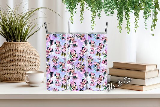 Girl mouse tumbler