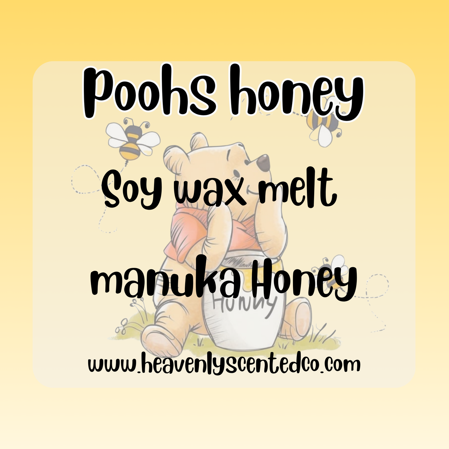 Pooh’s honey (Winnie the Pooh) wax melt